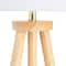 Hello Honey® Mid-Century Modern Tripod Wood Floor Lamp with Linen Shade
